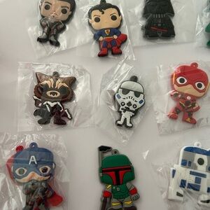 Party Favor 20 Magnets. Stitch - Superheros - Starwars - Harry Potter - NEW